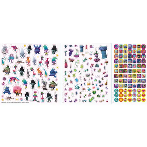 Альбом с наклейками Тролли Ранок 962001 Твой веселый альбом - фото 2