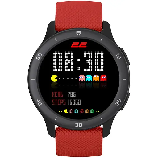 Smart Watch 2E Motion GT2 47mm black/red UA - фото 1