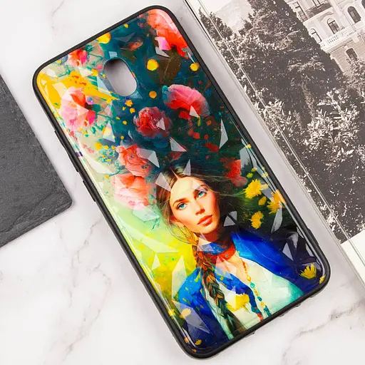 TPU+PC чохол Prisma Ladies для Xiaomi Redmi 8a Peonies - фото 4