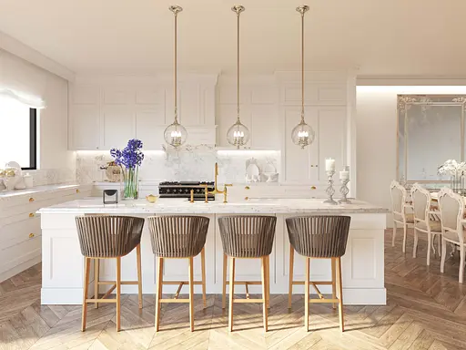 Люстра "Aqua" PikArt арт. 23085 Золотий - фото 4