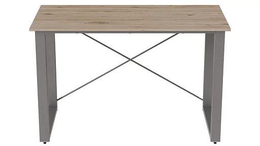 Письмовий стіл Ferrum-decor Драйв 750x1400x700 Сірий метал ДСП Дуб Сан-Марино 16 мм (FRD-103200) - фото 4