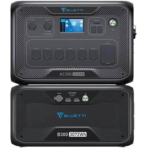 Зарядная станция BLUETTI AC300 + battery module B300, 3000 Вт 3072 Вт/ч - фото 2