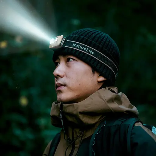 Ліхтар налобний Naturehike CNK2450ZM015 (Коричневий) - фото 4