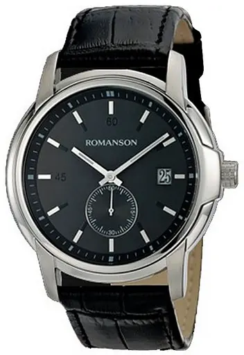 Часы Romanson TL2631JMWH BK кварц.