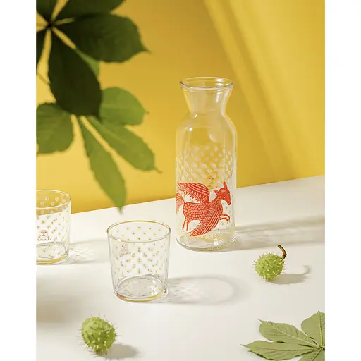 Набір для напоїв Concept Glass Prima Maria Пегас графін 1 л та склянки 350 мл 2 шт. (PM/10435) - фото 4