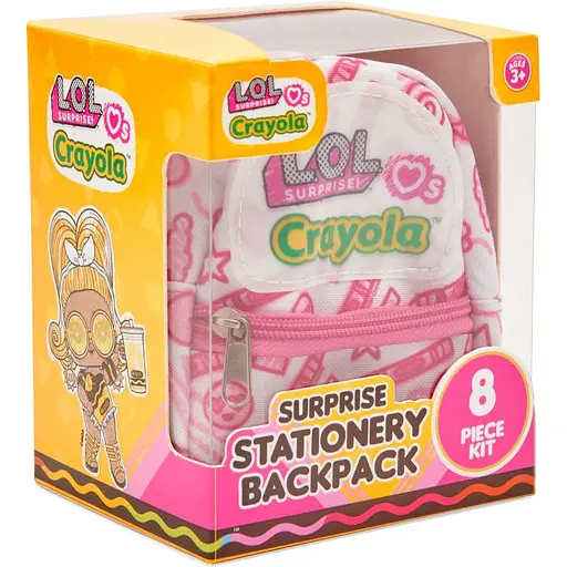 Уценка. Набор для творчества Crayola Мини-рюкзак розовый (35054-C) - фото 3