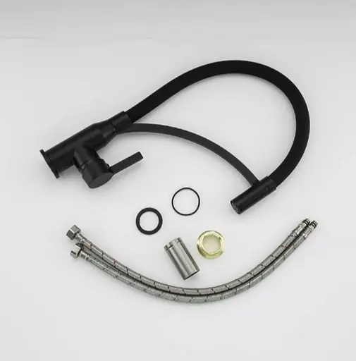 Змішувач для кухні Frap з гнучким виливом F4552-6 - фото 5