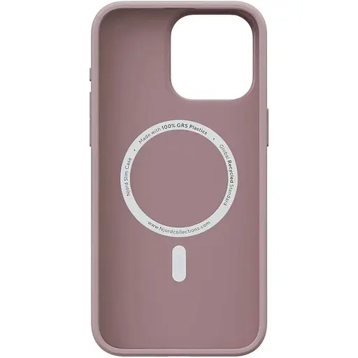 Чохол-накладка Njord 100% GRS MagSafe Case Pink Blush для iPhone 15 Pro Max - фото 3