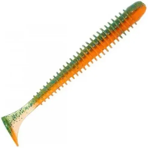 Силікон Keitech Swing Impact 4.5 6 шт/уп к:pal Салатовий/помаранчевий (1013-1551.06.80)