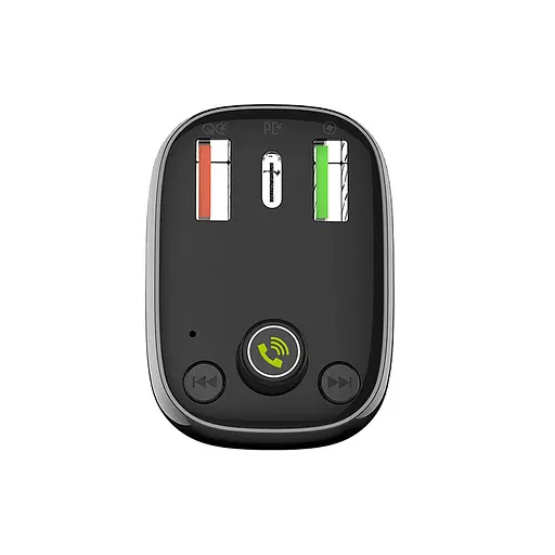 Адаптер автомобильный Ldnio with Bluetooth FM C704Q 2USB/1Type-C, PD/QC4.0, 36W - фото 3