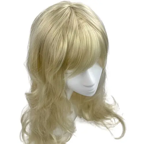 Парик бежевый матовый - фото 3