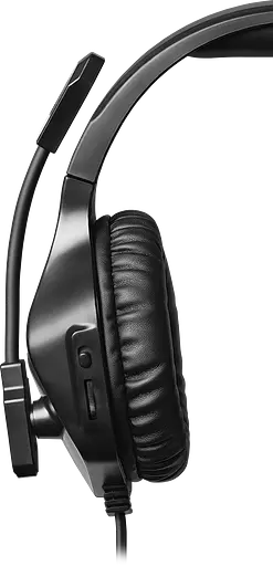 Ігрові навушники Defender Rival 2.2м з мікрофоном та підсвічуванням (Чорний) - фото 4