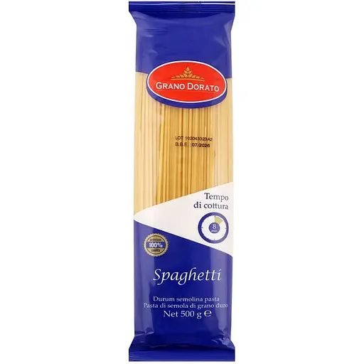 Макарони Grano Dorato Спагетті №6, 500 г 