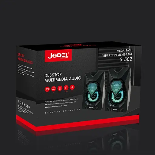 Акустическая система Jedel S-502 Black - фото 2