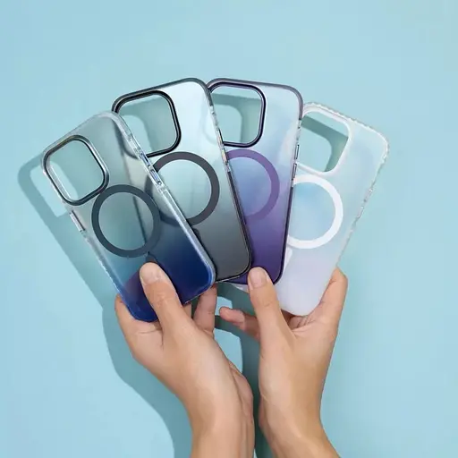 Чохол-накладка Proove для Apple iPhone 15 Pro Max Shadow Star Magnetic Ring (blue) - фото 6