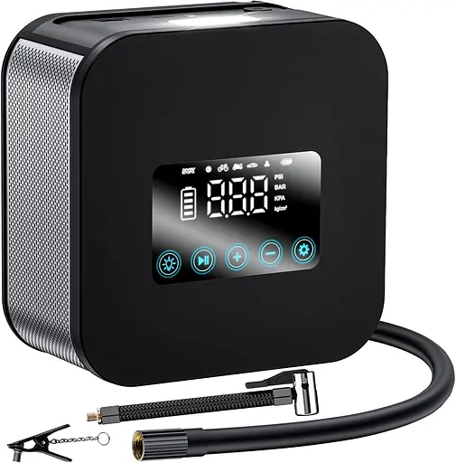 Компресор акумуляторний ParkCity T2300 портативний, з автостопом та цифровим манометром - фото 5