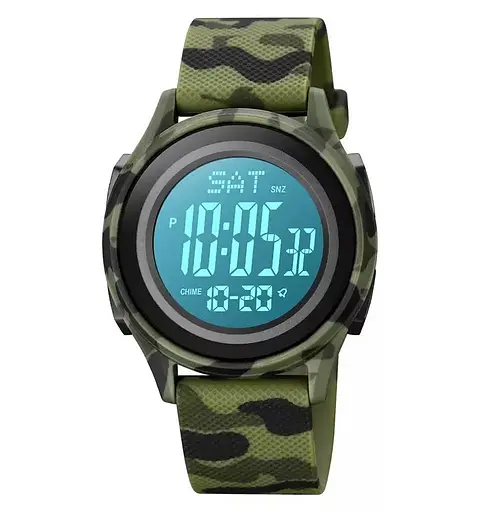 Наручний годинник чоловічий Skmei 1893 Green Camo, 1893CMGN (18472) - фото 3