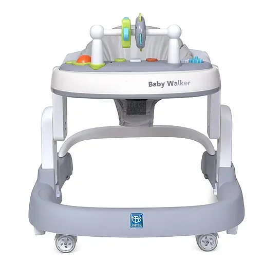 Ходунки детские Bambi M 5032L-11 музыка, свет, серый - фото 1
