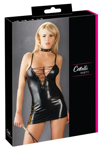 Міні-сукня Cottelli Collection Party Zaina XL чорна - фото 7