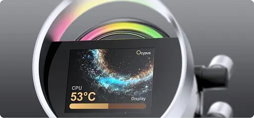 СВО Ocypus Sigma L36 WH ARGB 360мм (SIGMA-L36-WH3AAWWN00X-GL) - фото 8