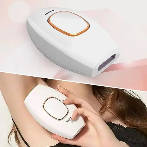 Портативний фотоепілятор IPL Hair Removal Device для тіла білий - фото 4