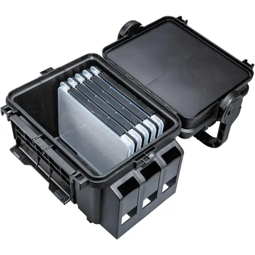 Коробка Meiho Light Game Case 3010 205x145x18mm Black - фото 6