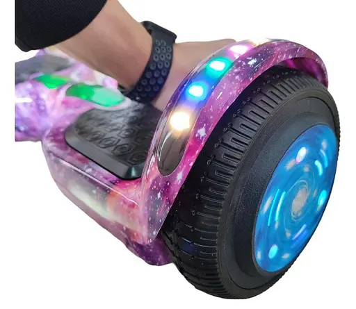 Гіроборд Smart Balance 6.5 Фіолетовий Космос - фото 4