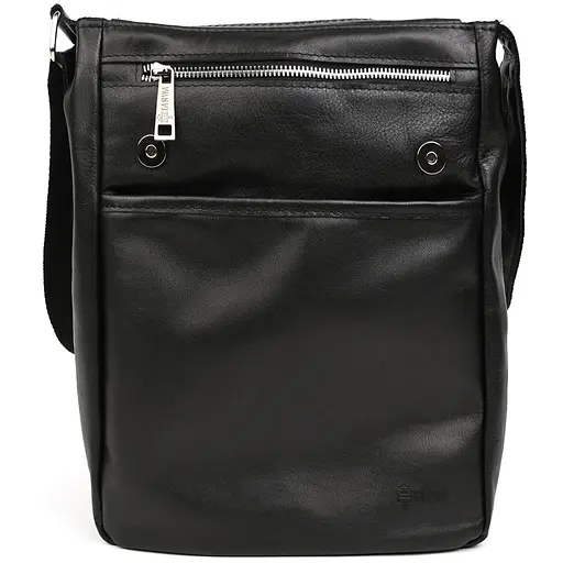 Чоловіча сумка А4 через плече із натуральної шкіри TARWA 33х26х8 см sum0028175 - фото 4