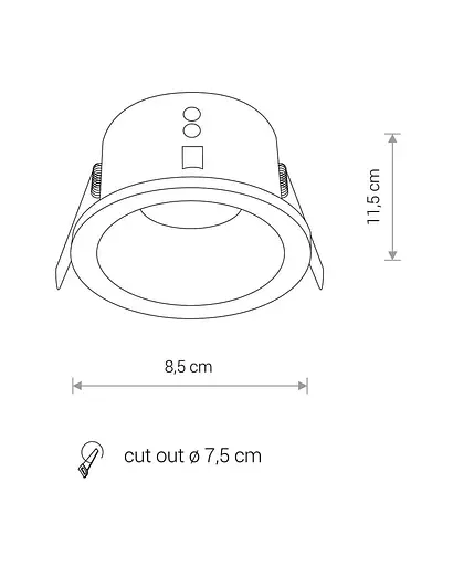 Точковий світильник Nowodvorski 8366 Charlie - фото 4