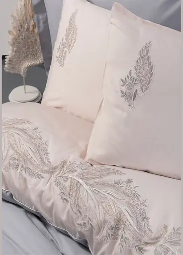  Комплект постельного белья евро 200х220 Sheen - Grey сатин TC303375734 TURComFor - фото 2