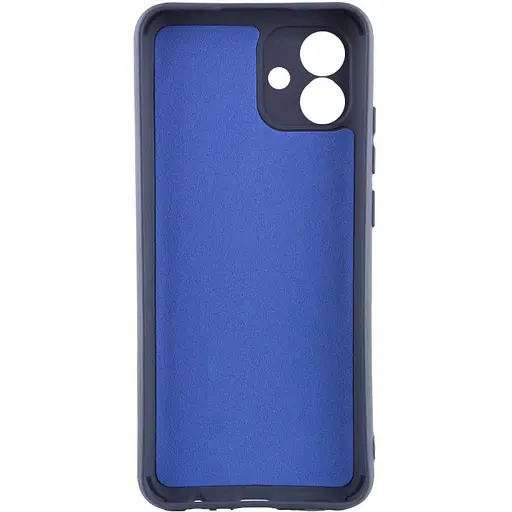 Чохол Getman TPU Liquid Silk Full Camera для Samsung Galaxy A05 Синій/Midnight Blue - фото 2
