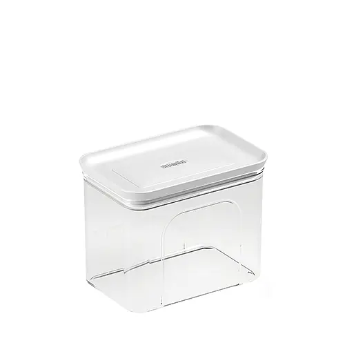 Прямоугольная емкость для хранения продуктов Daily 1,2л белая (57452)