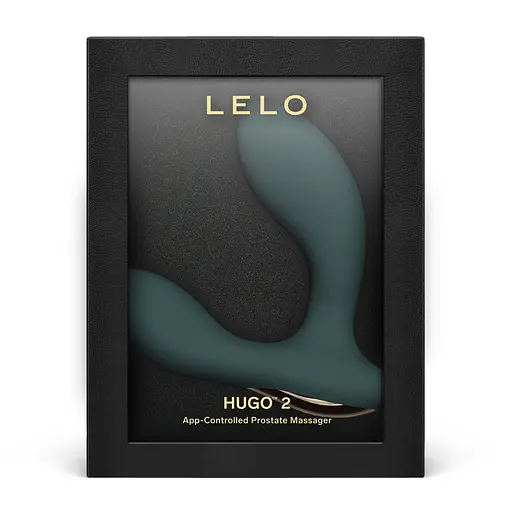 Стимулятор простати LELO Hugo 2 App, 10.7 см зелений - фото 3