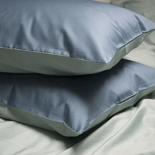 Постельное белье Lotus Home Florida евро сатин premium 300ТС деним (svt-2000022351300) - фото 4