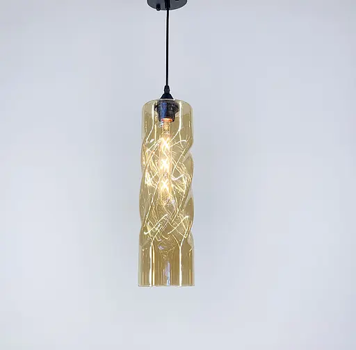 Підвісний світильник VITALUCE Line.F Колір плафона Янтарний - фото 3