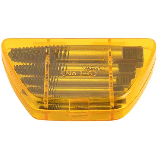 Комплект екстракторів Hans для викручування заламаних шпильок (BEX-S6) - фото 3