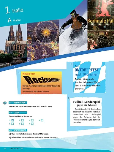 deutsch.com 1 Kursbuch A1 - фото 2