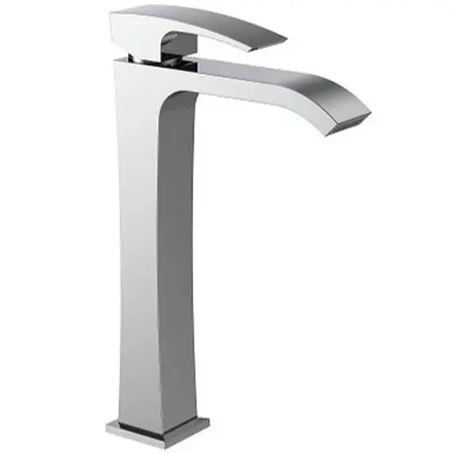 Змішувач для умивальника Koer KB-13007-01 високий KR3444 Хром - фото 1