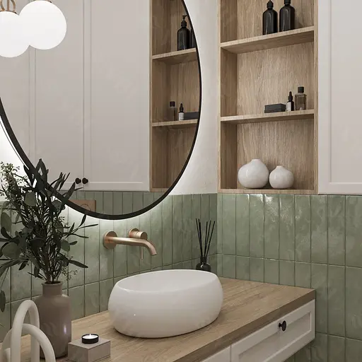 Умивальник VBI Veneto white накладний VBI-012800, Білий - фото 3