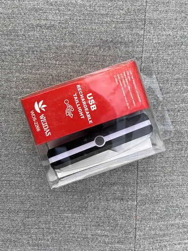 Велосипедный фонарь COB Weidas WDS-2266 вело габарит аккумуляторный COB Белый свет - фото 6