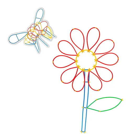 Конструктор-соломинки Dede Природа 300 елементів (3680)