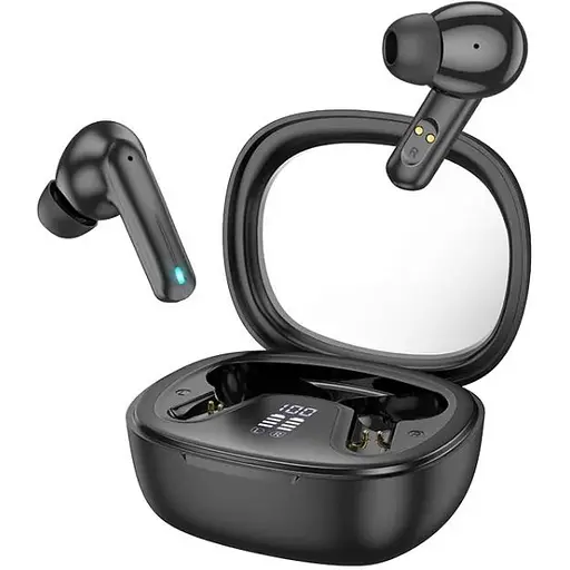 Навушники Hoco EQ6 Shadow TWS | BT5.3, 40/320mAh, 7h | black