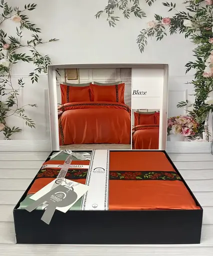 Постільна білизна Blaze Сатин Преміум Romeo Home pbe0051845 - фото 1