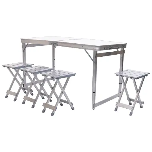 Стіл для пікніка Lugi складаний 95х55х50 см SJ-0015-2 - фото 1