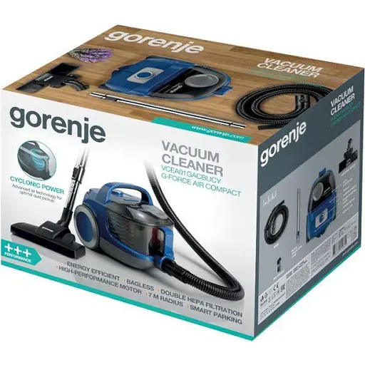 Пылесос безмешковый Gorenje VCEA01GACBUCY - фото 5