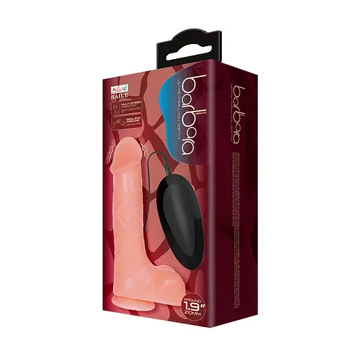 Вібратор Baile Barbara 21 см (тілесний) - фото 7