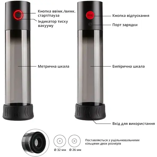 Автоматична вакуумна помпа Otouch Macho Work - фото 3