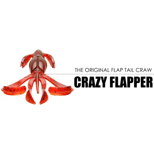 Силікон Keitech Crazy Flapper 2" EA#17 midnight chart back (8 шт/уп) - фото 3