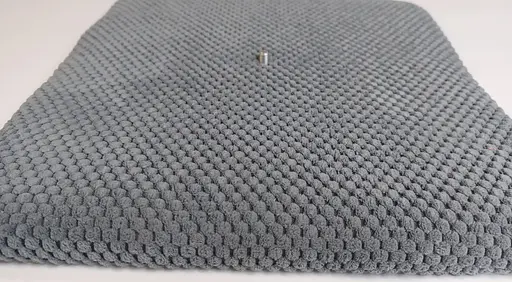 Когтеточка с лежанкой на широком столбике 85*40*40 см Синий - фото 3