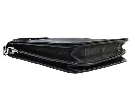 Мужская кожаная сумка Newery 26х22х7 см sum0023165 - фото 5